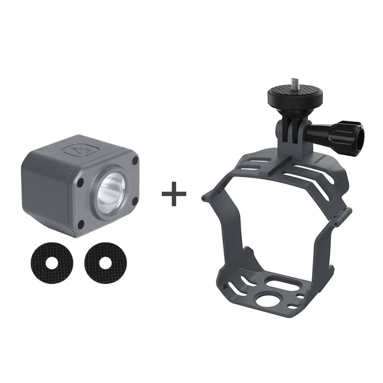 SUNNYLIFE GZ581 For DJI Mavic 3 / 3 Pro / 3 Classic Camera Mount Adapter Plastic Bracket with Searchlight