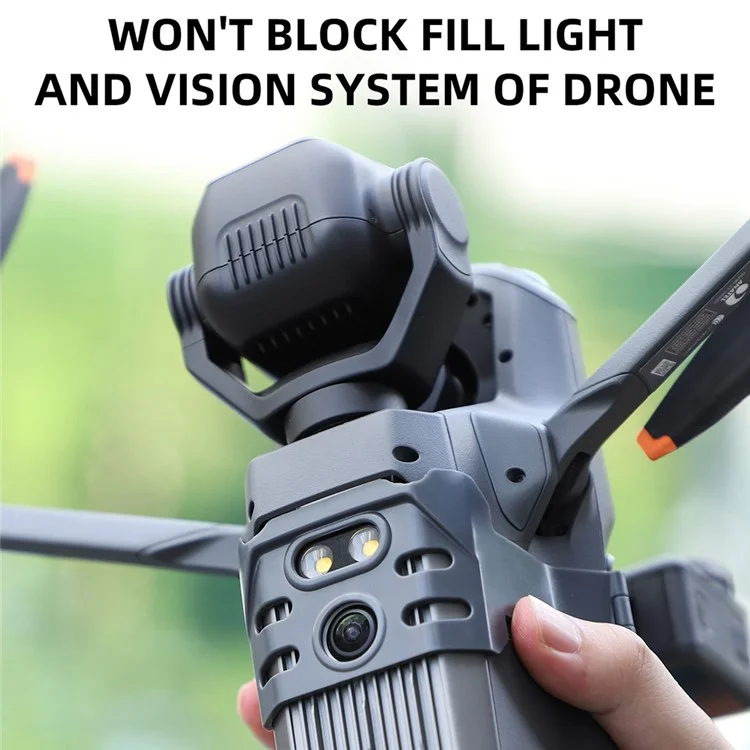 SUNNYLIFE GZ581 For DJI Mavic 3 / 3 Pro / 3 Classic Camera Mount Adapter Plastic Bracket with Searchlight