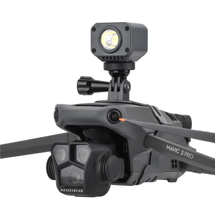 SUNNYLIFE GZ581 For DJI Mavic 3 / 3 Pro / 3 Classic Camera Mount Adapter Plastic Bracket with Searchlight