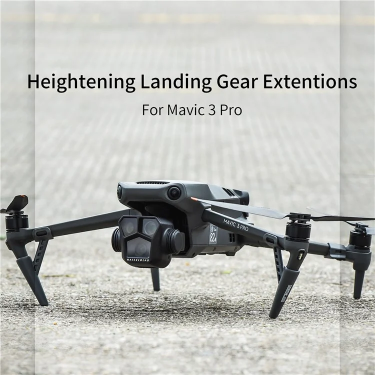 STARTRC 1120745 Ensemble de roues d'atterrissage divisées pour drone DJI Mavic 3 Pro Rehaussement du support de jambe d'extension