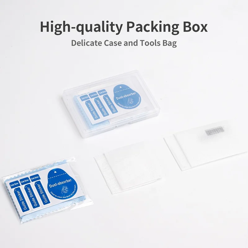 SUNNYLIFE 1Pc For Insta360 GO 3 Action Camera Tempered Glass 9H Hardness Lens Film + Screen Protector Set