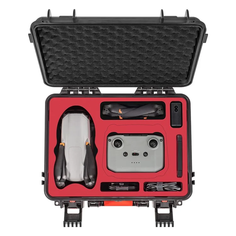 STARTRC 1125207 For DJI Air 3 and RC 2 / RC-N2 Remote Control Shockproof PP Storage Box Waterproof Drone Carrying Case