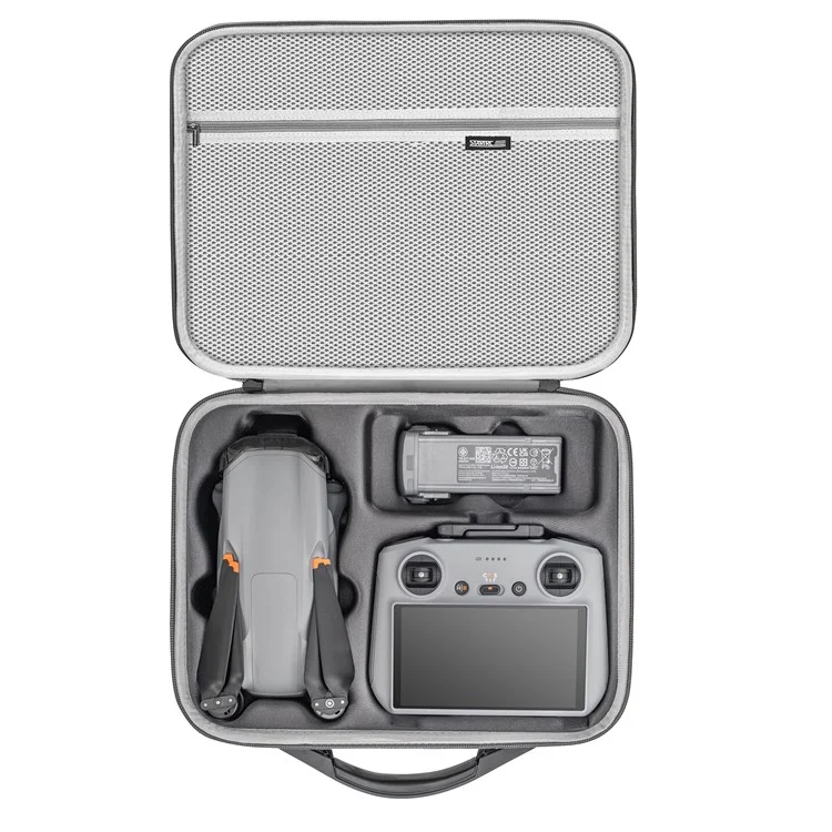 STARTRC 1125221 PU Leather Shoulder Handbag for DJI Air 3 Carrying Case (Compatible with RC 2 / RC-N2 Controller)