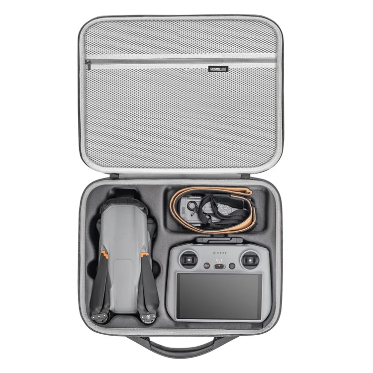 STARTRC 1125221 PU Leather Shoulder Handbag for DJI Air 3 Carrying Case (Compatible with RC 2 / RC-N2 Controller)