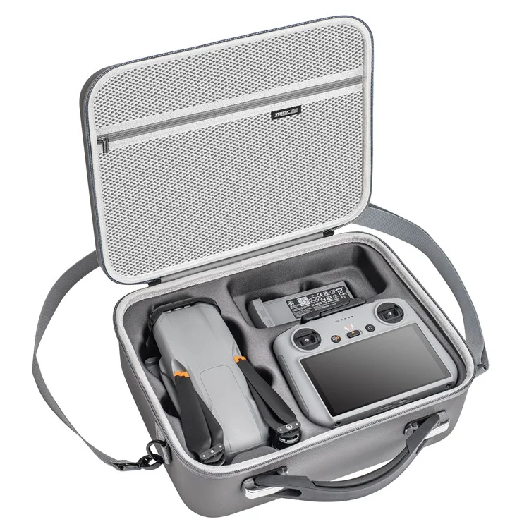 STARTRC 1125221 PU Leather Shoulder Handbag for DJI Air 3 Carrying Case (Compatible with RC 2 / RC-N2 Controller)