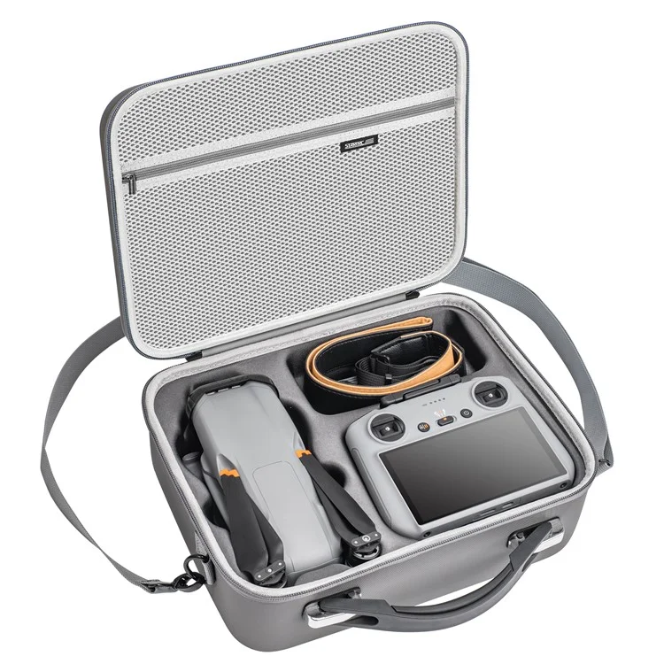STARTRC 1125221 PU Leather Shoulder Handbag for DJI Air 3 Carrying Case (Compatible with RC 2 / RC-N2 Controller)