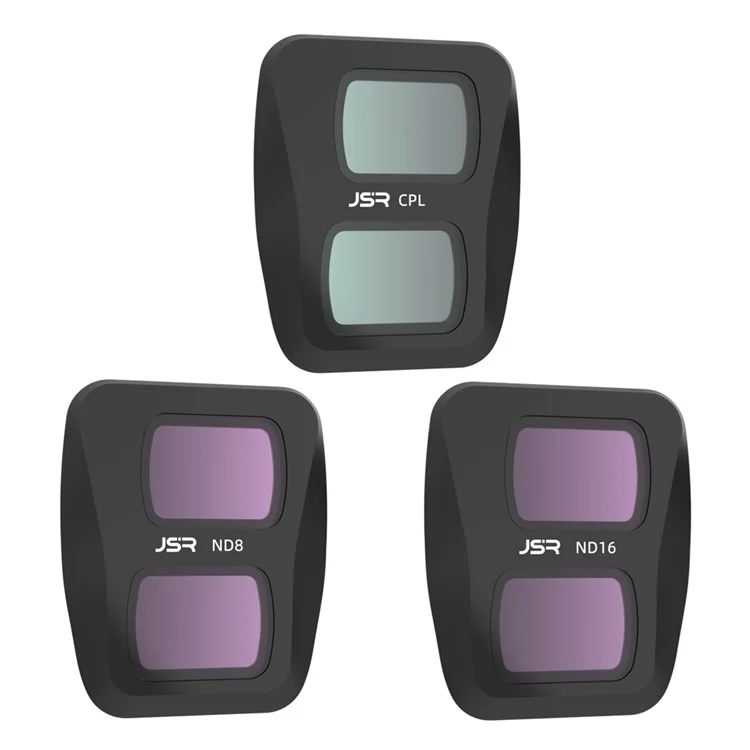 JUNESTAR JSR-1031-15 KB-3IN1 High Definition CPL / ND8 / ND16 Filter für DJI Air 3 Drohne Linsfilter Set