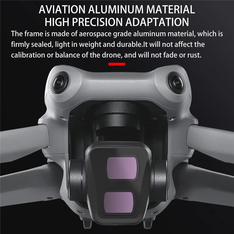 JUNESTAR JSR-1031-02 Для камеры DJI Air 3 Drone CPL-фильтр с нанопокрытием, оптическое стекло