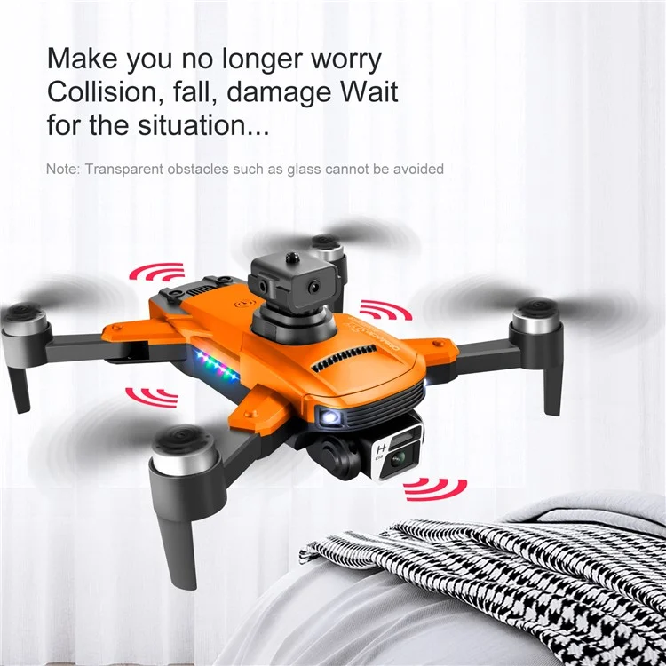S99 MAX 8K Drone Dobrável com Câmera de 480P, Evitação de Obstáculos de 4 Vias, Quadricóptero com 1 Bateria - Cinza Escuro 