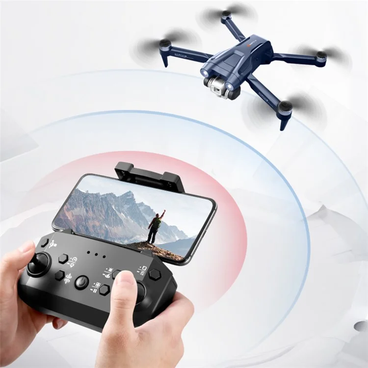 Mini4 RC Drone Бесщеточный Контроль 6k+480p Объектив Оптический Плавный Парящий Квадрокоптер, с 1 Дрон Батареи