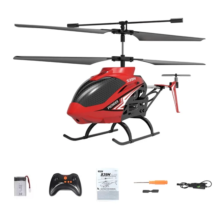 Syma S39h Altitude Inteligente Hold RC Helicopter Airplane 2.4g Aeronaves Sem Fio Aircraft Brinquedo, Bateria Única