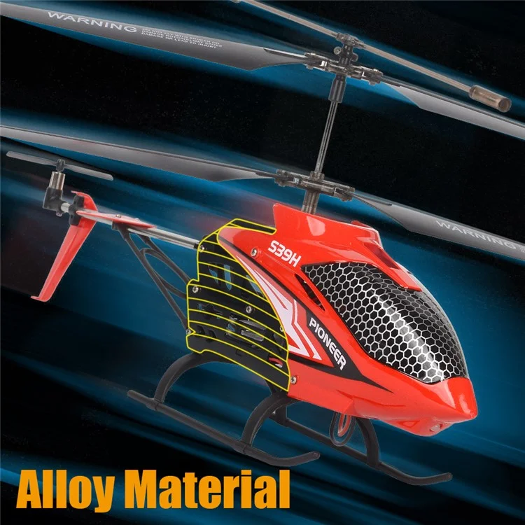 SYMA S39H Avión RC con Control de Altitud Inteligente 2.4G Aeronave de Aleación Inalámbrica, Helicóptero Juguete, Doble Baterías 