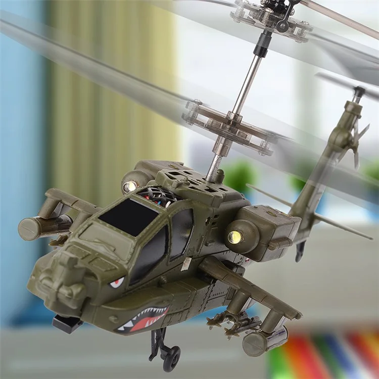 SYMA S109G Simulación Militar RC Helicóptero 2.4G Alta Frecuencia Juguete Avión, Batería Única