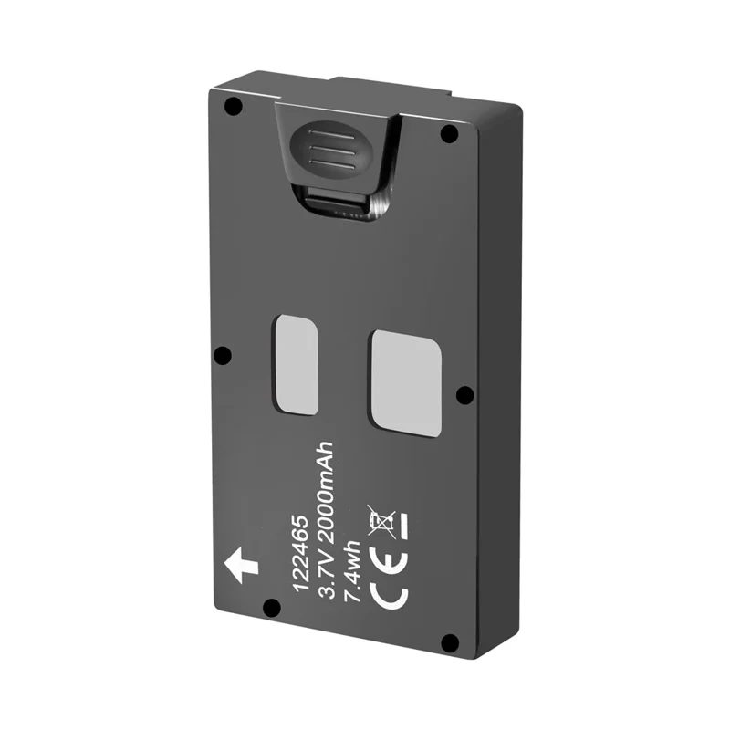 KS66 6K Luftbildfotografie Leichtmetall-RC-Drohne mit bürstenlosem HD-Kamera-Fernsteuerung, optischem Durchfluss-Quadrocopter, Einzelakku - Schwarz 