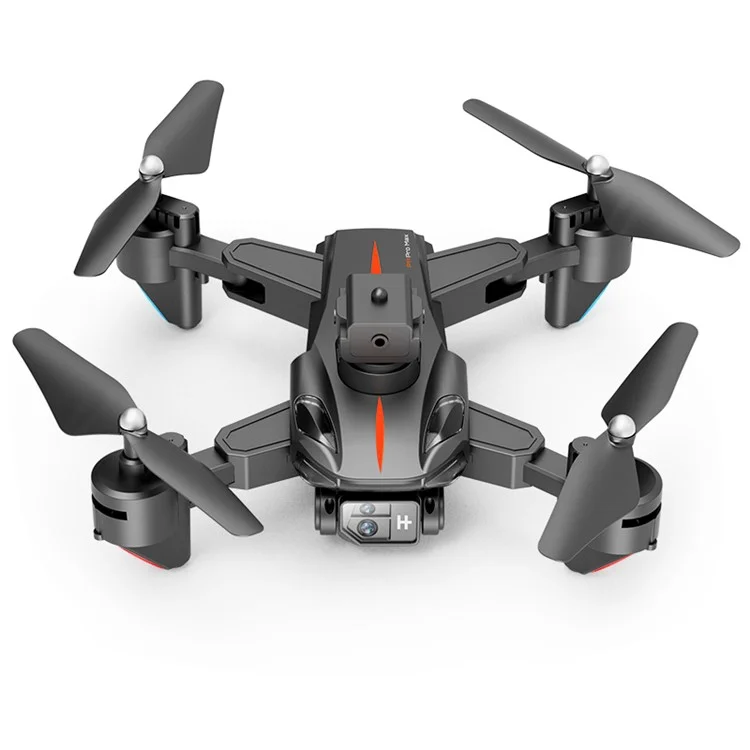 P11S ESC Drone Dupla Lente HD com Posicionamento por Fluxo Óptico, Dobrável, Quadricóptero com Bolsa de Transporte + 2 Baterias - Preto 