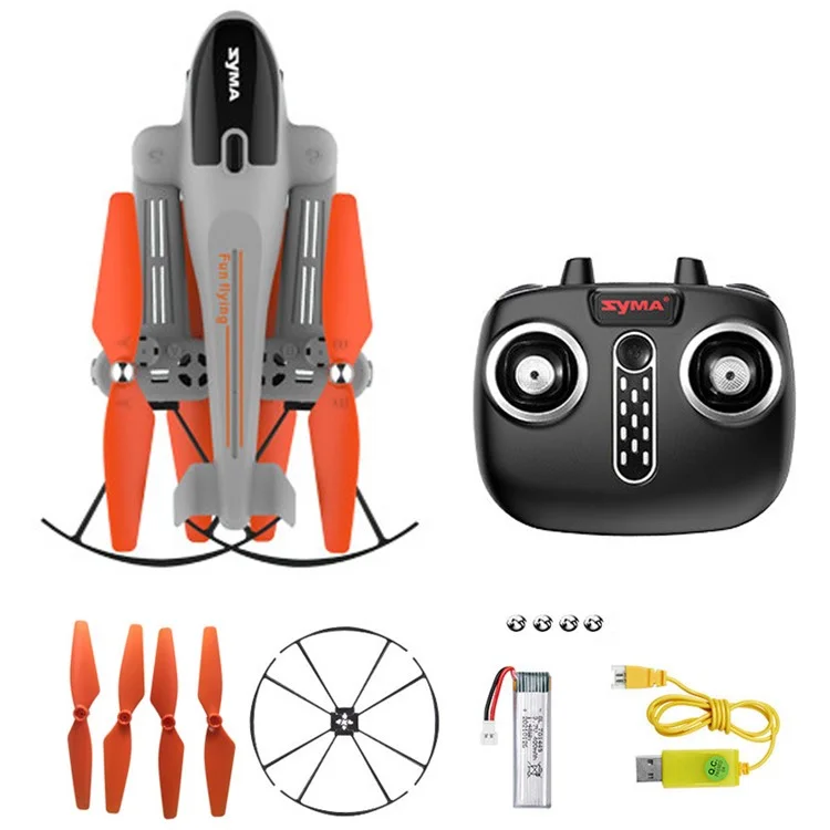 SYMA Z5 Faltbarer RC-Drohnen-Quadrocopter mit 360-Grad-3D-Flips Spielzeug-RC-Drohne, Einzelbatterie (ohne Kamera)
