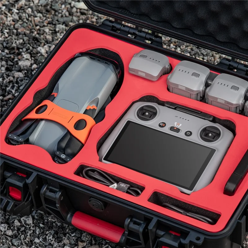STARTRC Für DJI Air 3 Drohne Propellerhalter Befestigungsriemen Kunststoff+Silikon Propeller Stabilisator - Schwarz