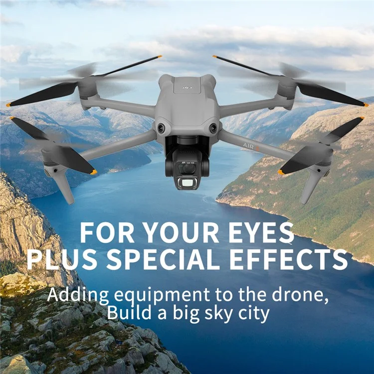 JUNESTAR JSR-1031-22 Per Filtro Obiettivo DJI Air 3 Wide-Angle RC Drone Accessorio Espandi la Vista per Foto e Video