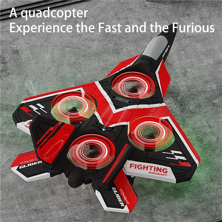 S80 Pro Foam+Plastic Aircraft Fixed Height 3-Gear Speed Remote Control Drone Toy with 1 Battery - Grün