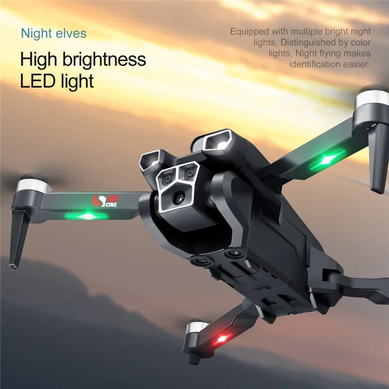 S151 360-Degree Obstacle Avoidance Remote Control Drone HD Dual-Lens RC Quadcopter, with 1 Battery