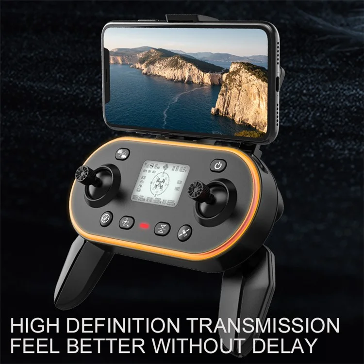 XMR/C M7GT Obstacle Avoidance HD Dual Camera Drone Electric Tuner GPS Brushless RC Quadcopter, com 2 Baterias