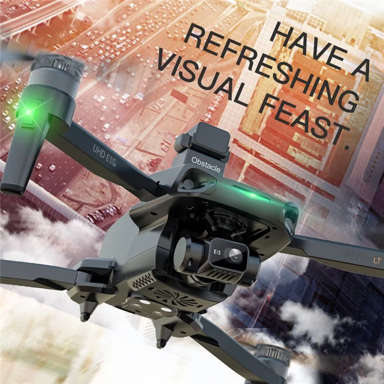 XMR / C M10 Ultra S+ RC Drone 4K HD Digital Image Transmission Obstacle Avoidance Quadcopter with 2 Batteries