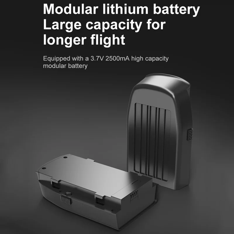 P17 (Pro) HD Dual Camera Quadcopter RC Drone (Brushless Motor+Optical Flow Positioning+ESC 4 Lens+5-way Obstacle Avoidance), with 1 Battery - Black