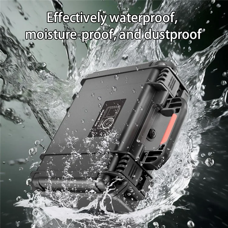 STARTRC 1127218 For DJI Action 4 / 3 Portable Waterproof PP Carrying Case Sport Camera Storage Box