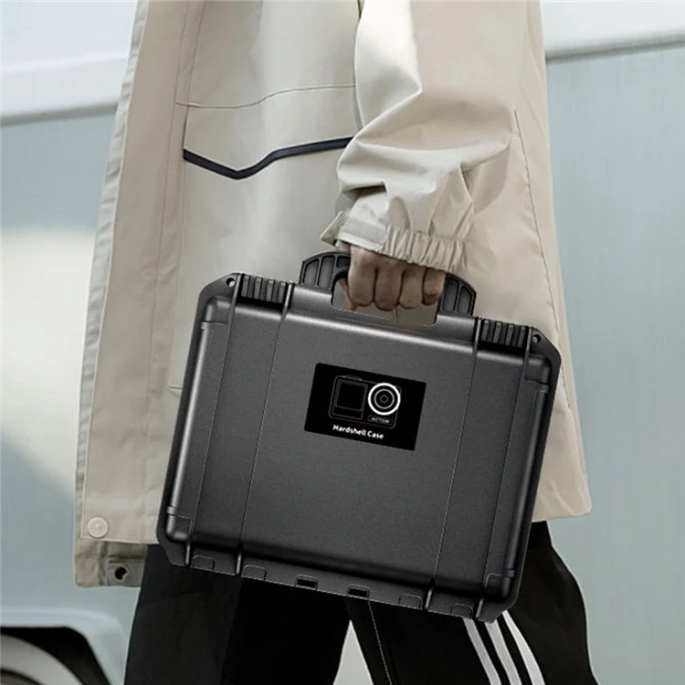 STARTRC 1127218 For DJI Action 4 / 3 Portable Waterproof PP Carrying Case Sport Camera Storage Box
