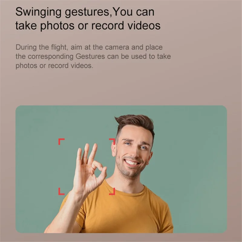 DLRC D6 AIR Folding Drone 5-way Obstacle Avoidance Dual Camera RC Quadcopter (Optical Flow Positioning+ESC+1 Battery) - Orange