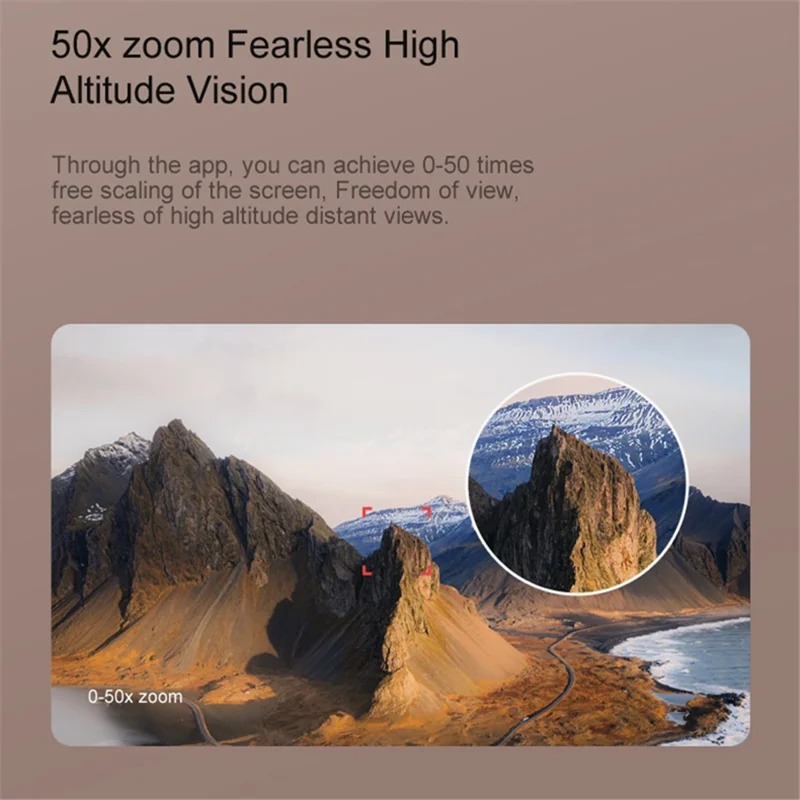 DLRC D6 AIR Folding Drone 5-way Obstacle Avoidance Dual Camera RC Quadcopter (Optical Flow Positioning+ESC+1 Battery) - Orange