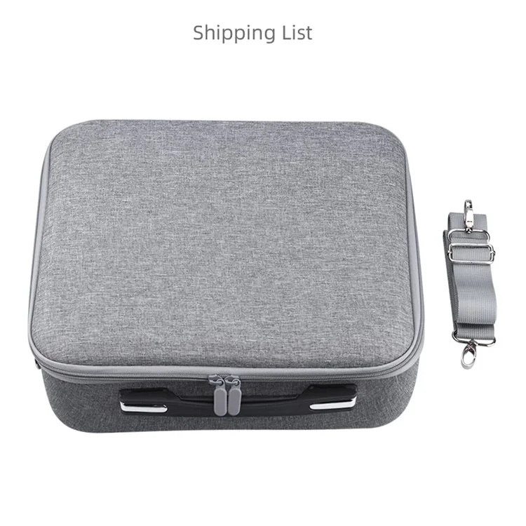 BRDRC For DJI Mavic 3 Pro RC Drone Goggles 2 Storage Bag Shockproof Carrying Case with Shoulder Strap