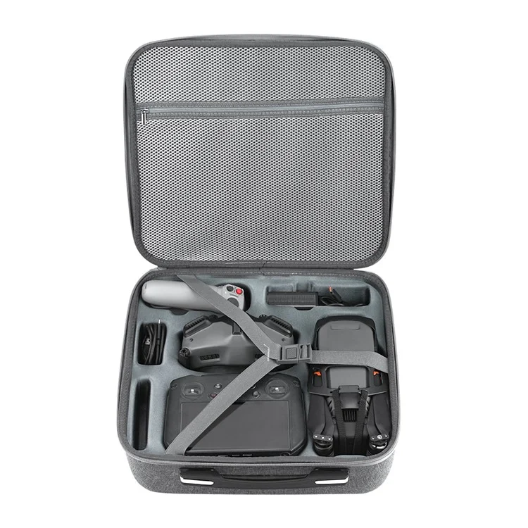 BRDRC For DJI Mavic 3 Pro RC Drone Goggles 2 Storage Bag Shockproof Carrying Case with Shoulder Strap