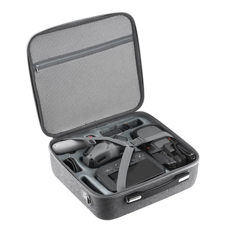 BRDRC For DJI Mavic 3 Pro RC Drone Goggles 2 Storage Bag Shockproof Carrying Case with Shoulder Strap