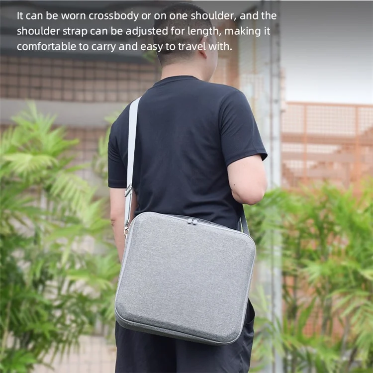 BRDRC For DJI Mavic 3 Pro RC Drone Goggles 2 Storage Bag Shockproof Carrying Case with Shoulder Strap