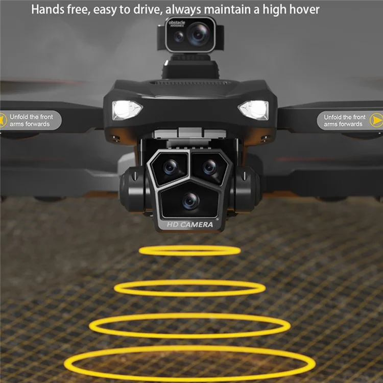 P20 Laser Obstacle Avoidance Brushless Drone HD Aerial Photo GPS Quadcopter com 2 Baterias, Steering Engine