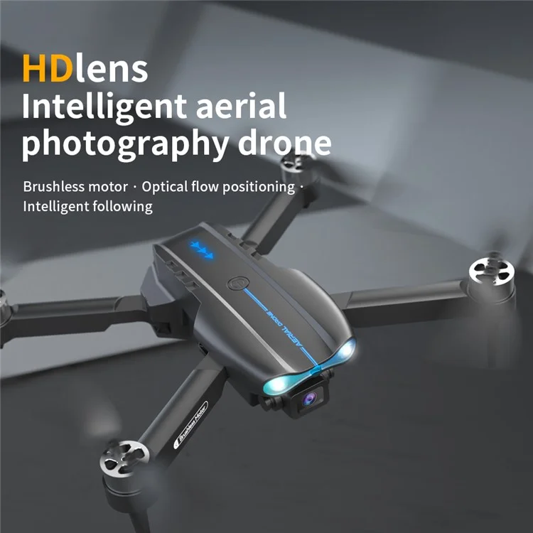 E99 MAX Folding Design WiFi Optical Flow Hovering Quadcopter Dual-Lens RC Drone with 1 Battery