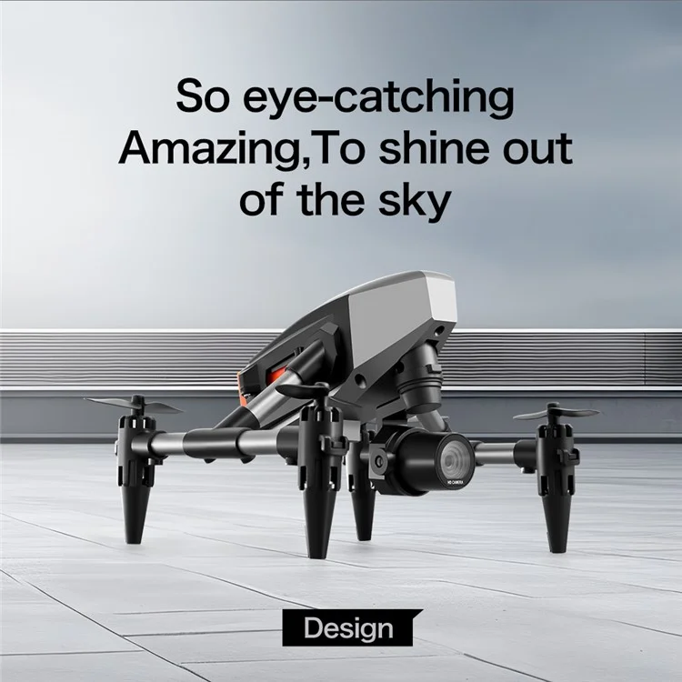 XD1 Mini Alloy Aerial Photo RC Drone 480P Lightweight Portable Aircraft with Single Battery