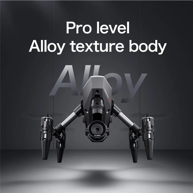XD1 Aerial Photo 480P RC Aircraft Portable Lightweight Alloy Mini Drone mit 3 Batterien