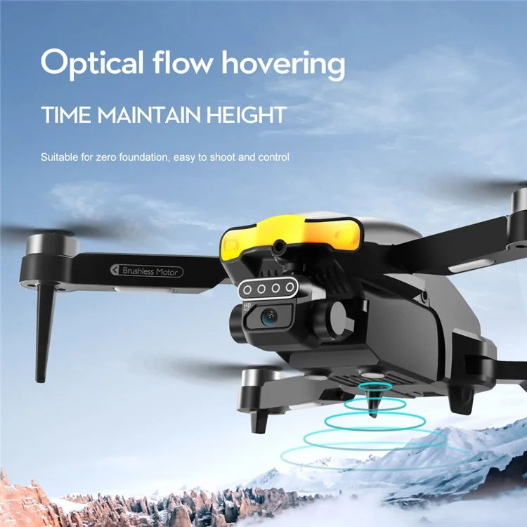 XT105 Aerial Photography Drone 720P Brushless RC Quadcopter with Cool LED Lamp + 1 Battery