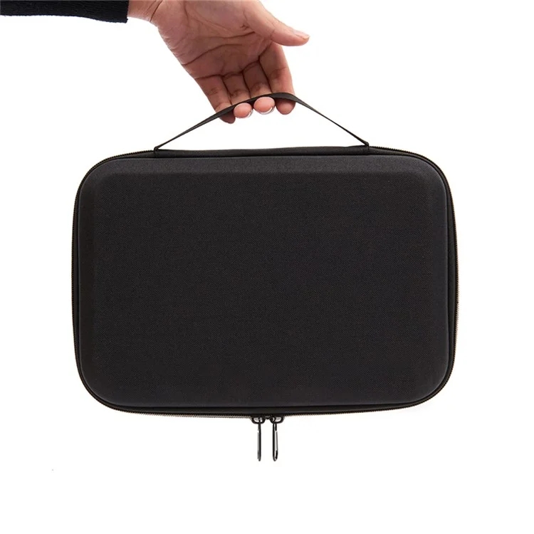 For DJI Mini 4 Pro Fly More Combo RC Drone Accessories Storage Bag Shockproof EVA + Cloth Handbag - Black+Black