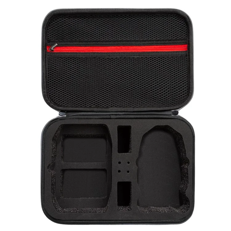 Para DJI Mini 4 Pro Fly More Combo RC Drone Accesorios Bolsa de Almacenamiento Resistente a Golpes EVA + Bolso de Tela - Gris+Negro