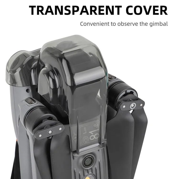 SUNNYLIFE A3-G693 For DJI Air 3 Drone Gimbal Plastic Protective Cap Anti-collision Gimbal Lens Cover