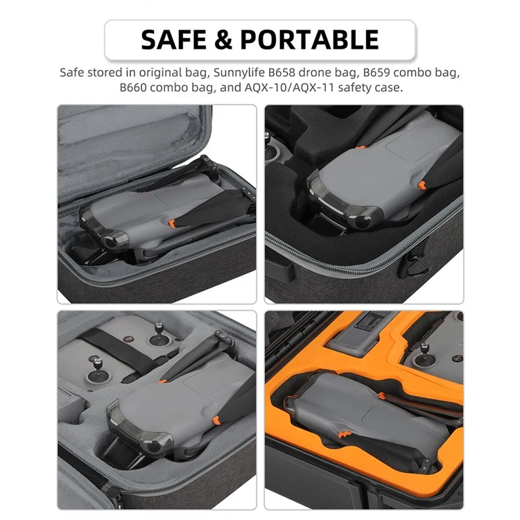 SUNNYLIFE A3-G693 For DJI Air 3 Drone Gimbal Plastic Protective Cap Anti-collision Gimbal Lens Cover