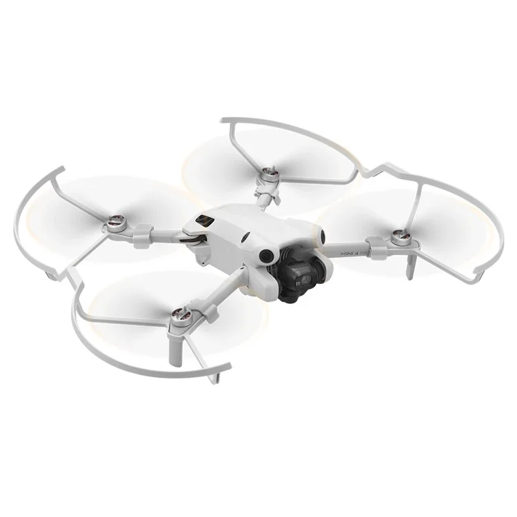 BRDRC Für DJI Mini 4 Pro 4pcs / Setzen Sie Drohnenpropellerschutz PC Anti-kollisionsschutzringe