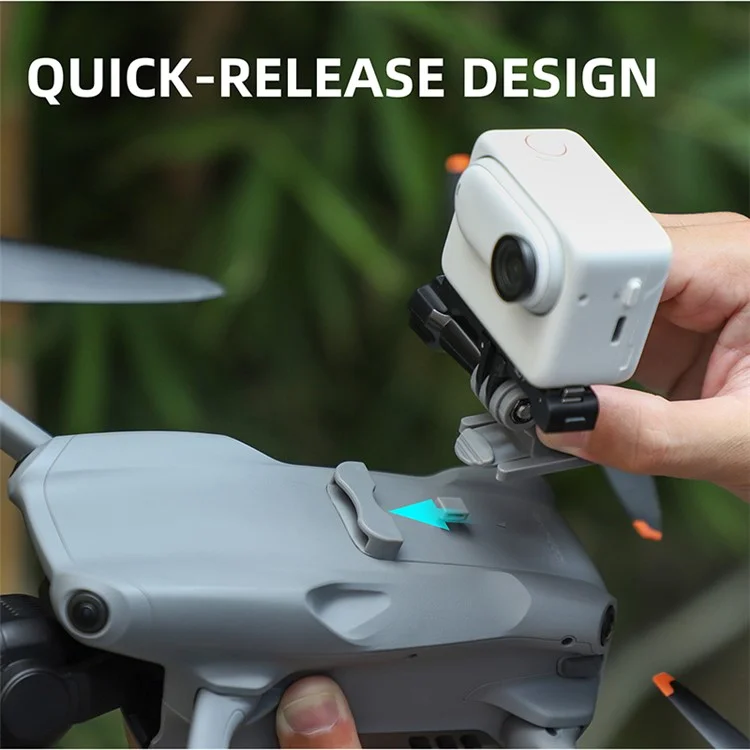 SUNNYLIFE A3-GZ695 For DJI Air 3 Mount Adapter for GoPro / Insta360 Sports Camera Expansion Mount Accessories
