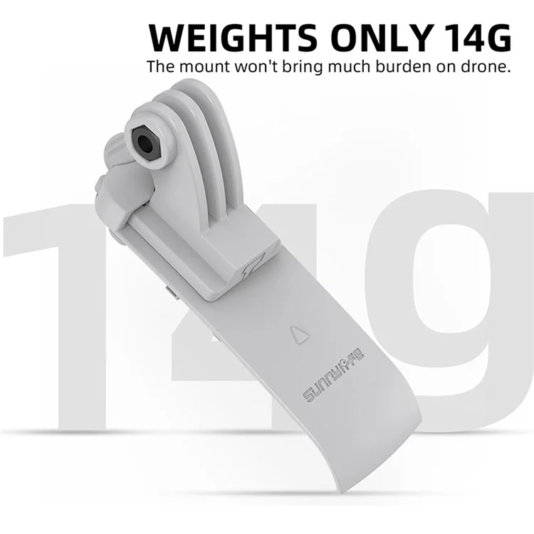 SUNNYLIFE A3-GZ695 For DJI Air 3 Mount Adapter for GoPro / Insta360 Sports Camera Expansion Mount Accessories