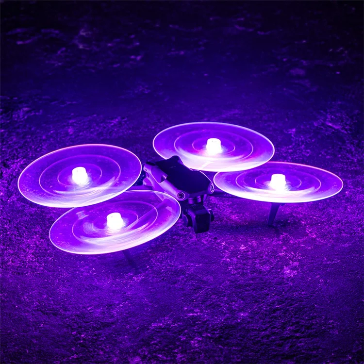STARTRC 1130614 2 Pairs For DJI Air 3 PC Propellers Low-Noise LED Light RC Drone Blades Replacement