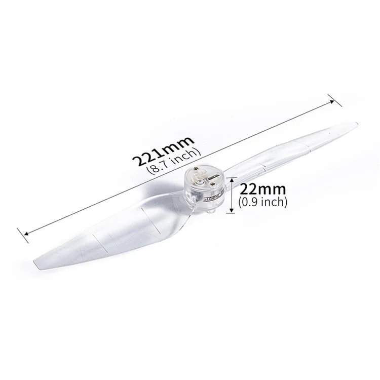 STARTRC 1130614 2 Pairs For DJI Air 3 PC Propellers Low-Noise LED Light RC Drone Blades Replacement