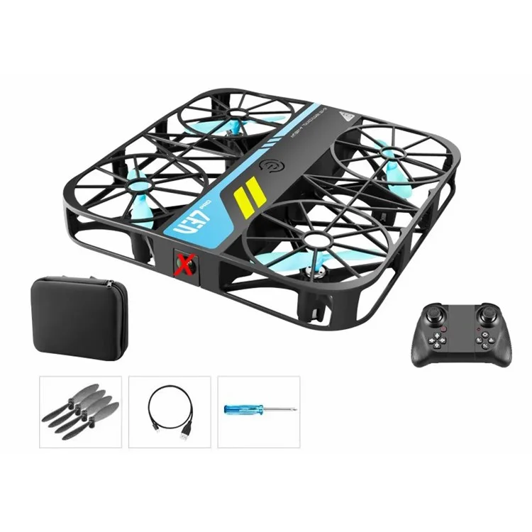 4DRC V37 Pro Portable Mini Drone with Light, HD Aerial Photo RC Aircraft, Dual Battery